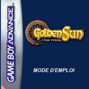 Golden Sun 2 The Lost Age GameBoy Advance Box Manual Map & Tray NO GAME included image 4