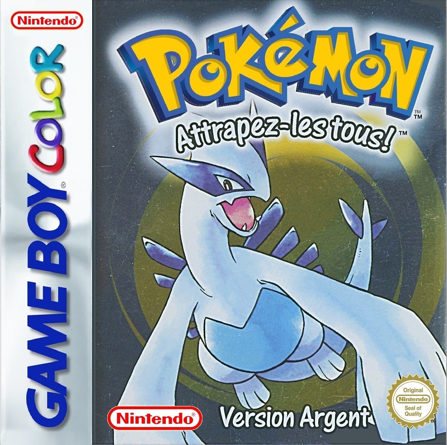 Gameboy Color Replacement Box Manual Tray Pokemon Silver Etsy 日本