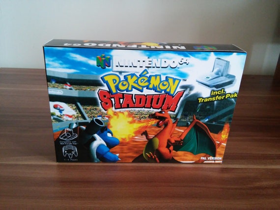 Pokémon Stadium N64 Box and Tray NO GAME Included - Etsy