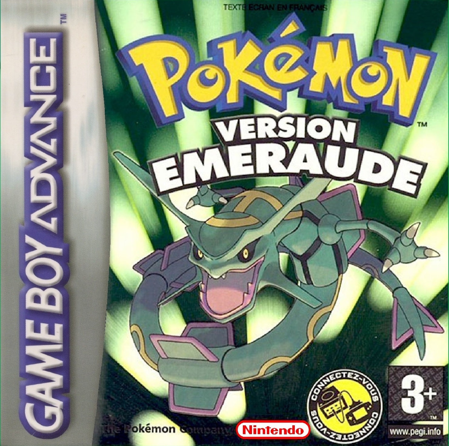 Pokemon Emerald Box for Game Boy Nintendo US Version HQ Inner Tray &  Protector Case 