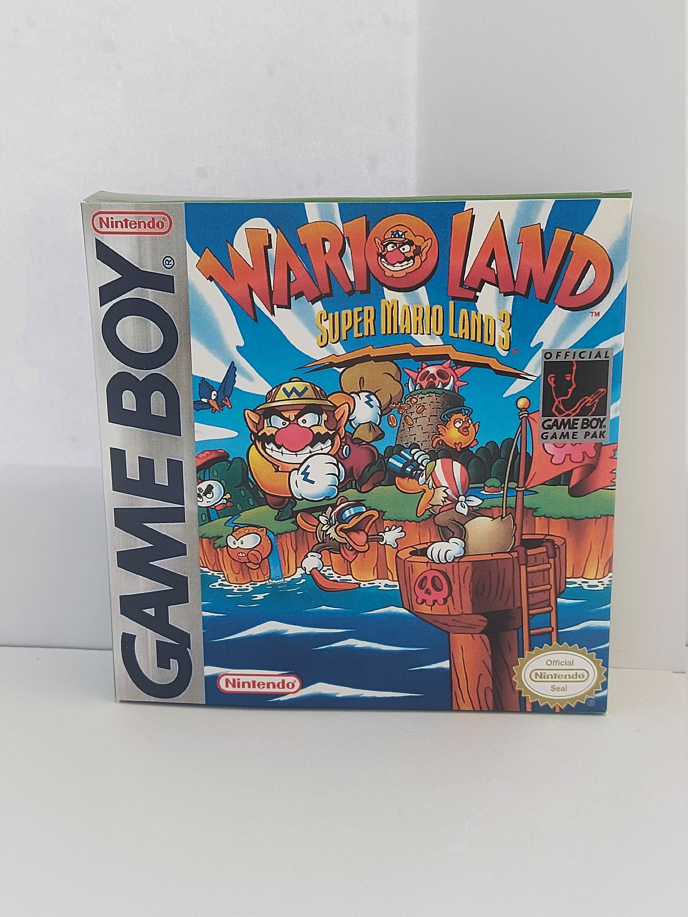 中古GBソフト説明書】スーパーマリオランド3 ワリオランド
