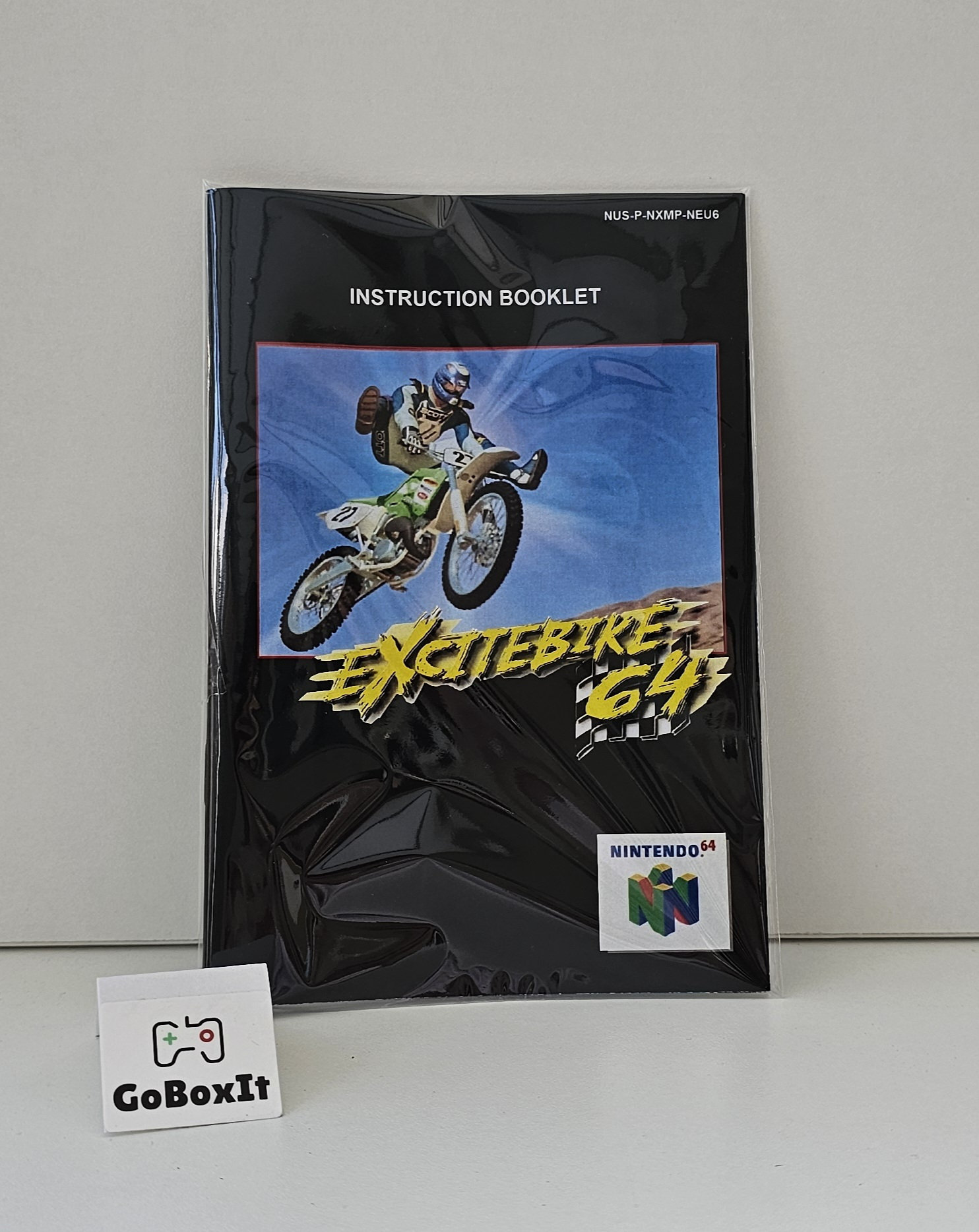 Excitebike 64 N64 Box Manual Tray NO GAME Included - Etsy