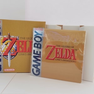 The Legend of Zelda Link&#39;s Awakening Gameboy Box Handbuch & Tray - KEIN SPIEL enthalten