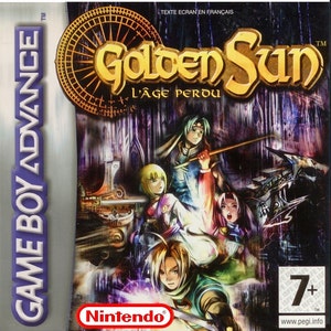 Golden Sun 2 The Lost Age GameBoy Advance Box Manual Map & Tray NO GAME included image 10