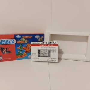 Manual y bandeja de la caja de juego y reloj Climber DR-106 (NO INCLUYE JUEGO)