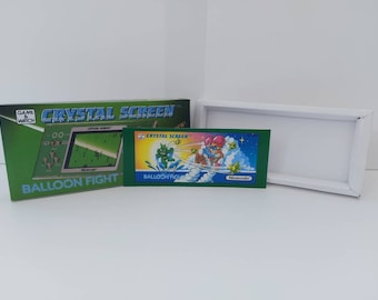 Balloon Fight BF-803 Crystal Screen Game & Watch  Box, Manual and Tray -  NO GAME included