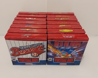 全14USAタイトル バーチャルボーイ ボックスマニュアル＆トレイ