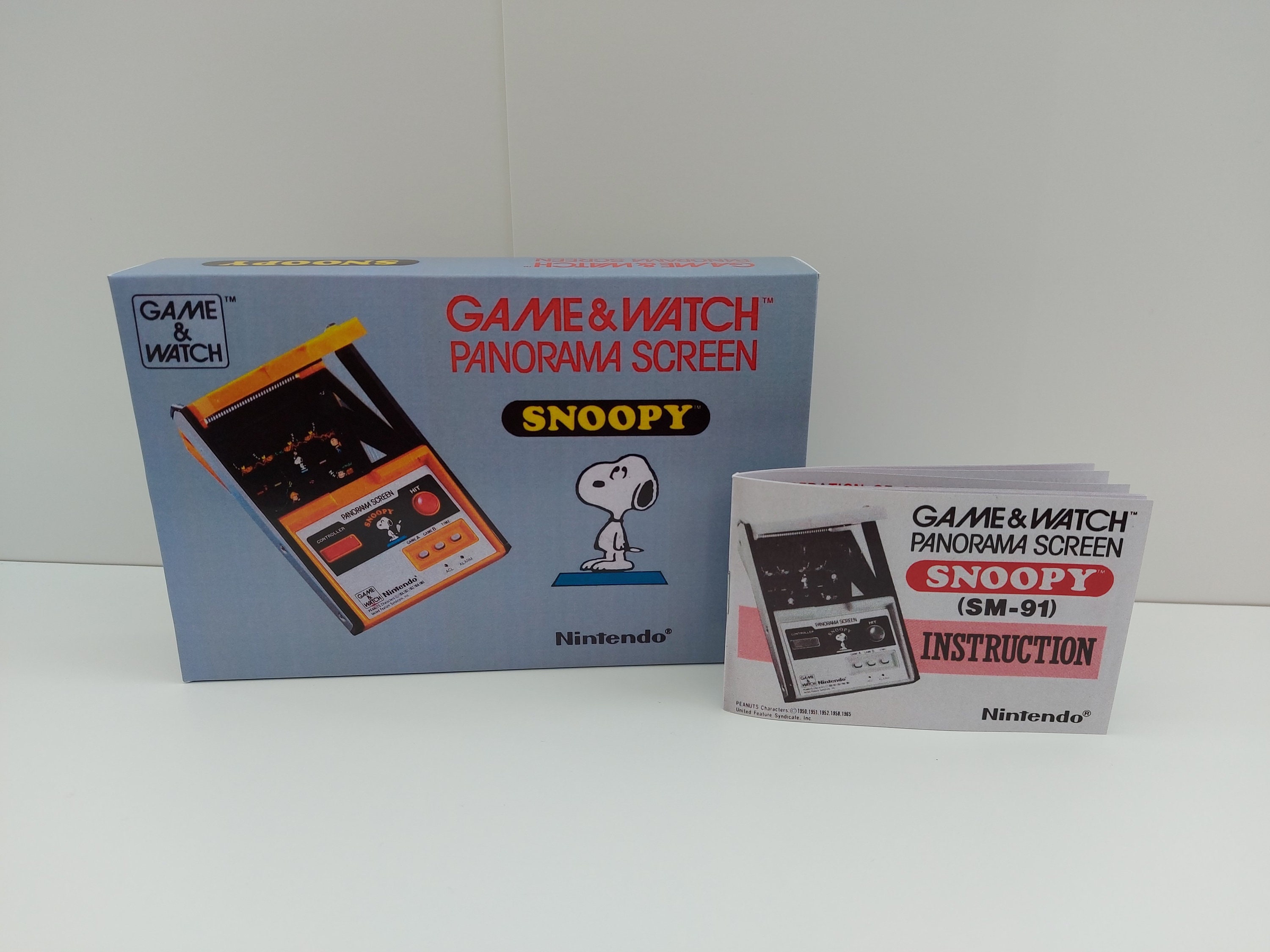 nintendo panorama screen snoopy