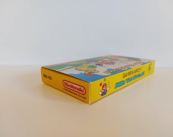 マリオ・ザ・ジャグラー ゲーム＆ウォッチ MB-108 ボックスマニュアル
