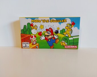 マリオ・ザ・ジャグラー ゲーム＆ウォッチ MB-108 ボックスマニュアル