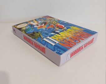 Dragon Warrior 2 NES Box Manual Poly Block Dust Cover - NO GAME
