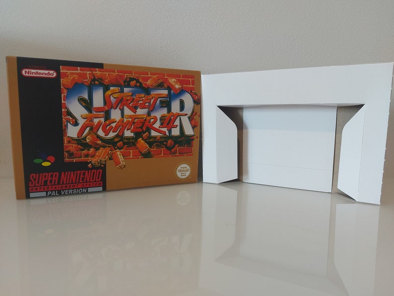 Super Street Fighter 2 SNES Box Manual and Tray NO GAME Included - Etsy