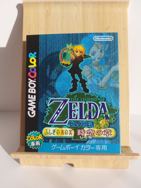 けーご　804045 Legend of Zelda Oracle of Ages Japanese Game Boy Color Box & Tray