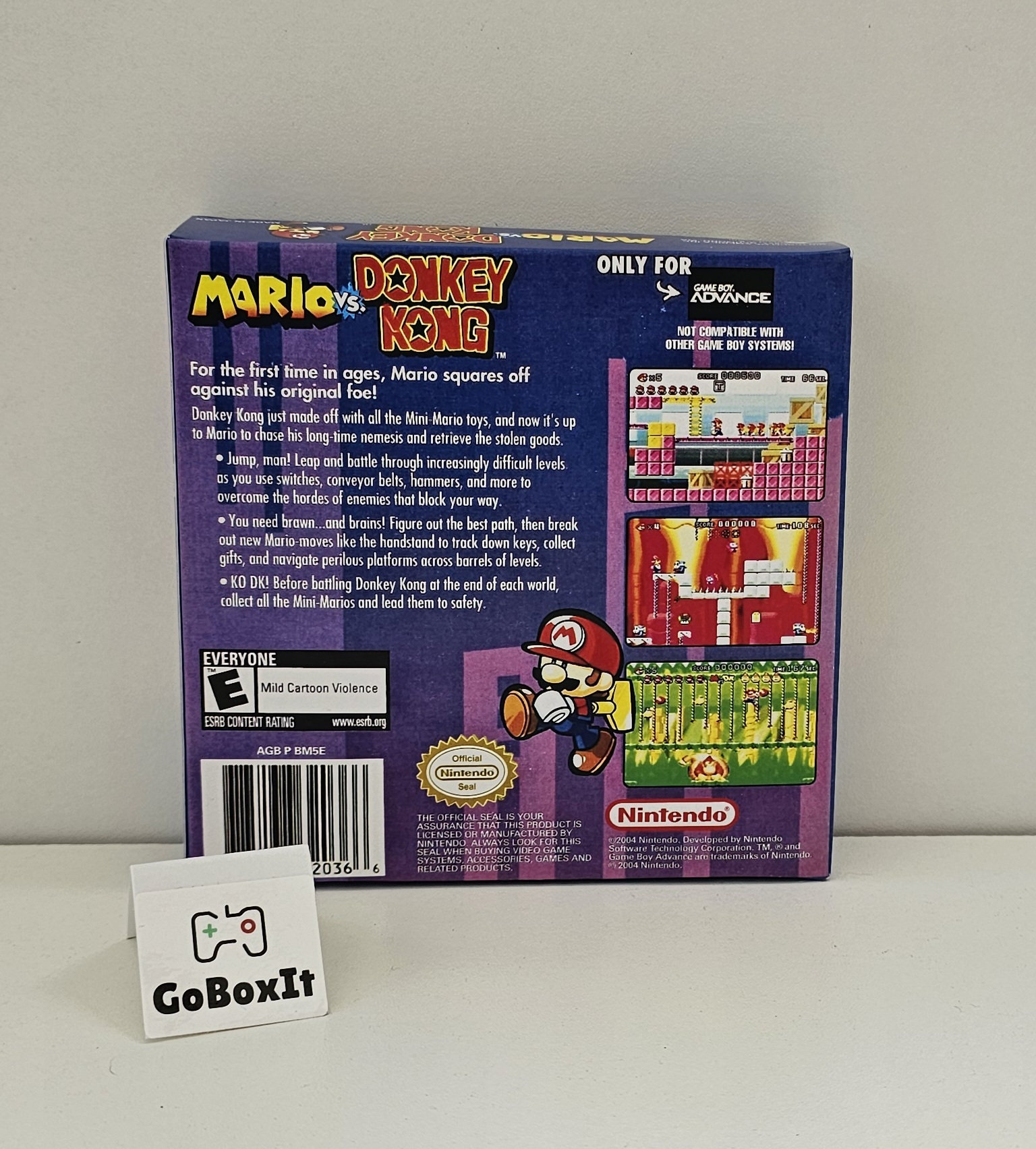 Prix de Mario vs. Donkey Kong sur PAL GameBoy Advance