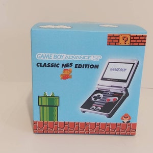 Gameboy Advance SP Console  Box -NES Edition - NO Console included
