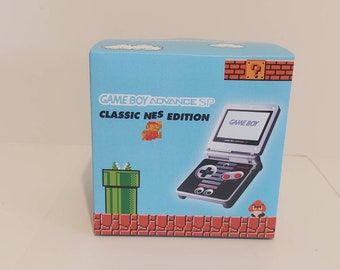 Gameboy Advance SP Console  Box -NES Edition - NO Console included