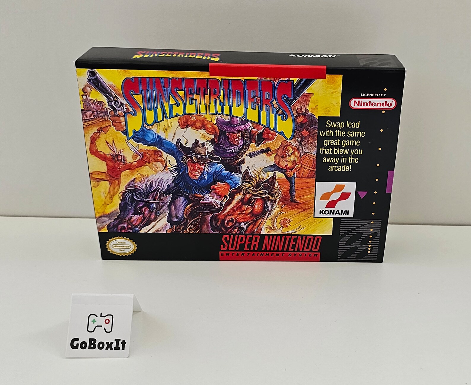 Sunset Riders SNES Box Manual and Tray NO GAME Included - Etsy