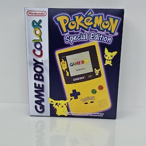 Gameboy Color Console Box - Pokemon Edition European Pal NO Console ...