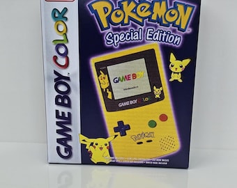Gameboy Color Console Box - Pokemon Edition European Pal NO Console included