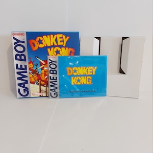 Donkey Kong Gameboy  Box Manual & Tray - NO GAME included