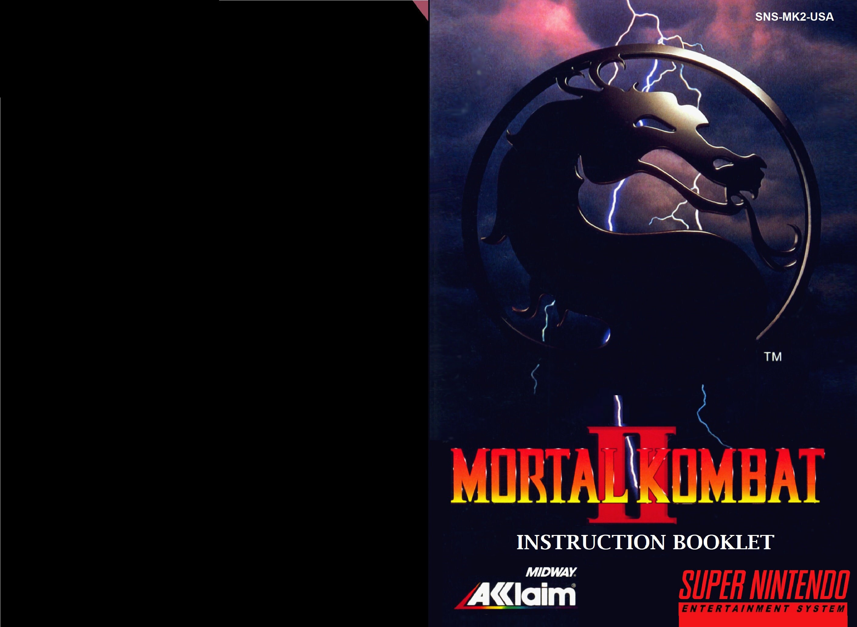 Mortal Kombat II: The Comprehensive and Unofficial Guide To