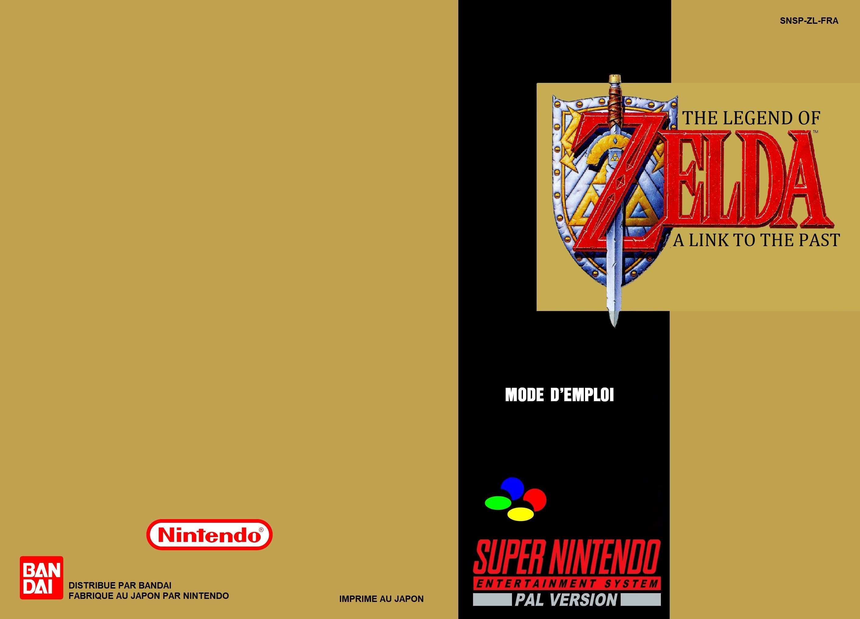 The Legend of Zelda a Link to the Past SNES Game Case No Game