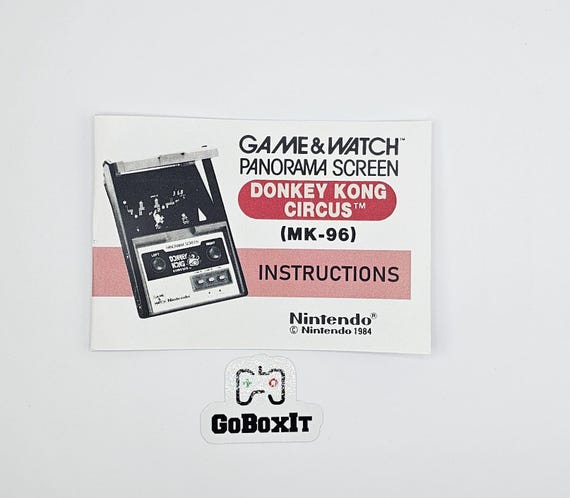 ドンキーコングサーカス MK-96 パノラマスクリーン ゲーム＆ウォッチ