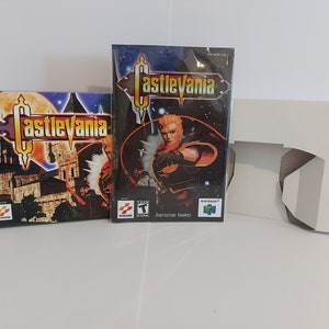 Castlevania N64 Box Manual Tray NO GAME included