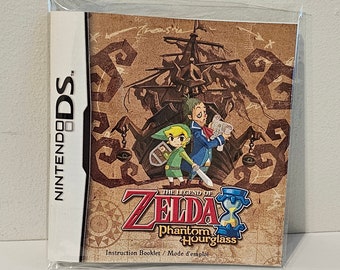 ゼルダの伝説 夢幻の砂時計 ニンテンドーDS 交換マニュアル - Etsy 日本