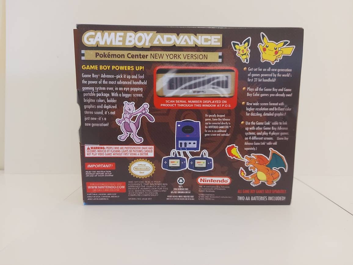 Any Idea if this pokemon center NY GBA is legit? : r/gameverifying