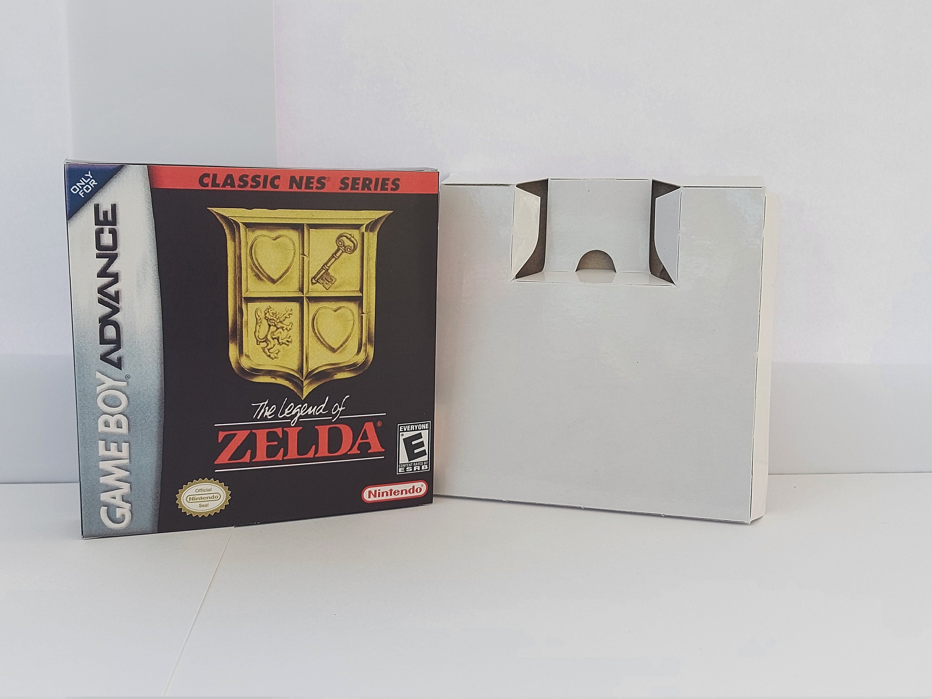 Gameboy Advance Box Tray & Manual the Legend of Zelda NES - Etsy Hong Kong