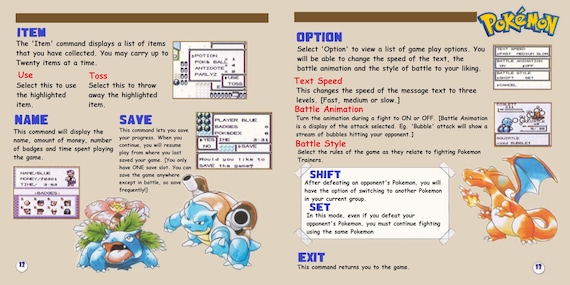 Pokemon Red & Blue Player's Guide : Nintendo : Free Download