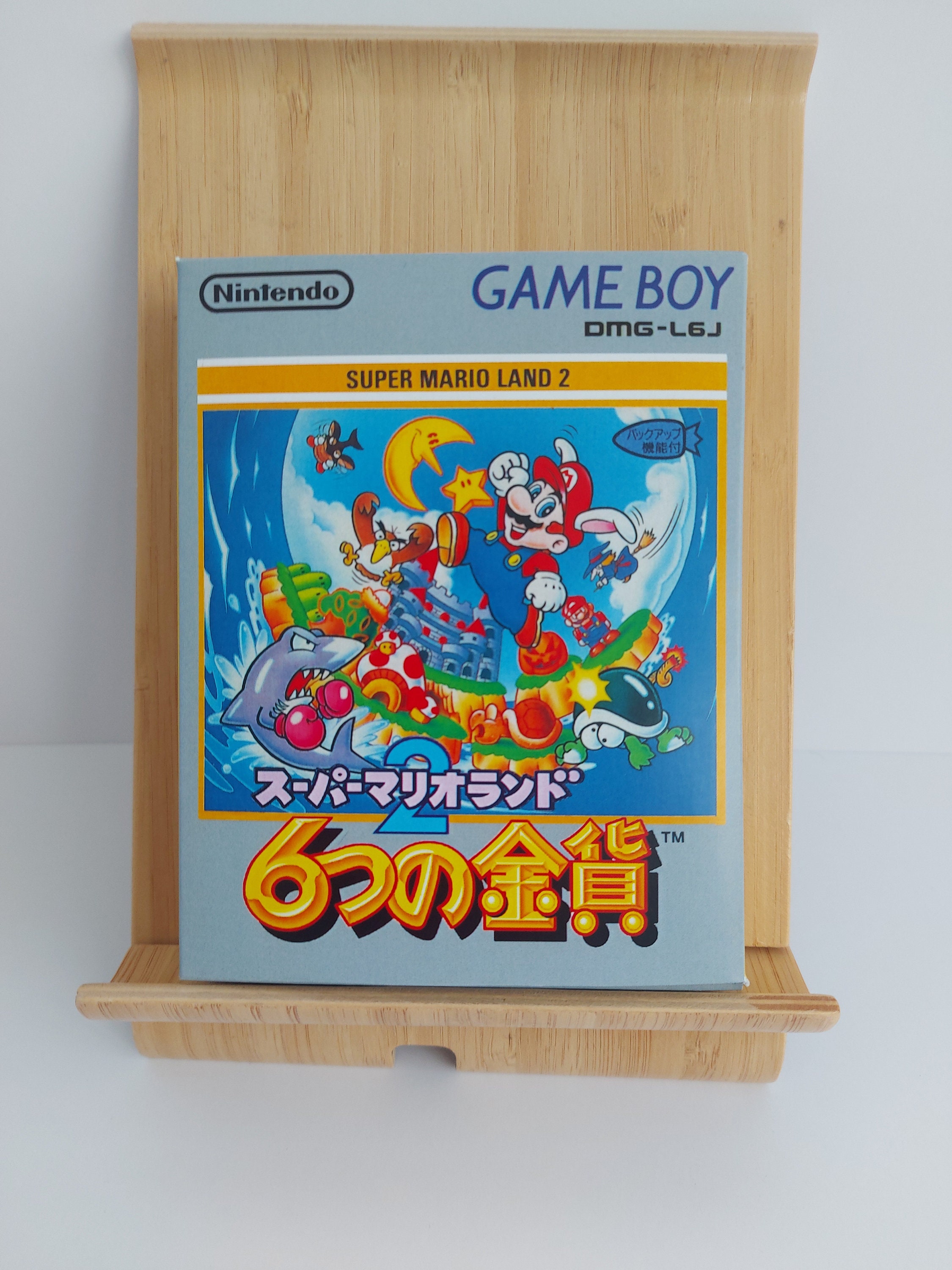 Super Mario Land 2 Japanese Gameboy Box & Tray - NO GAME Included