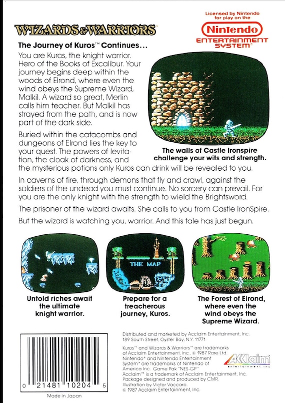 Wizards and sale warriors nes review