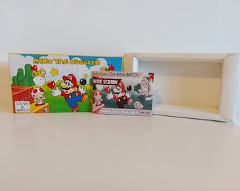 Jeu et montre Mario le jongleur MB-108 avec boîte, manuel et plateau - JEU SANS inclus