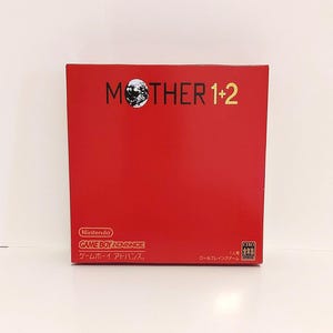 Mother 1 and 2 Gameboy Advance  Box & Tray - NO GAME included