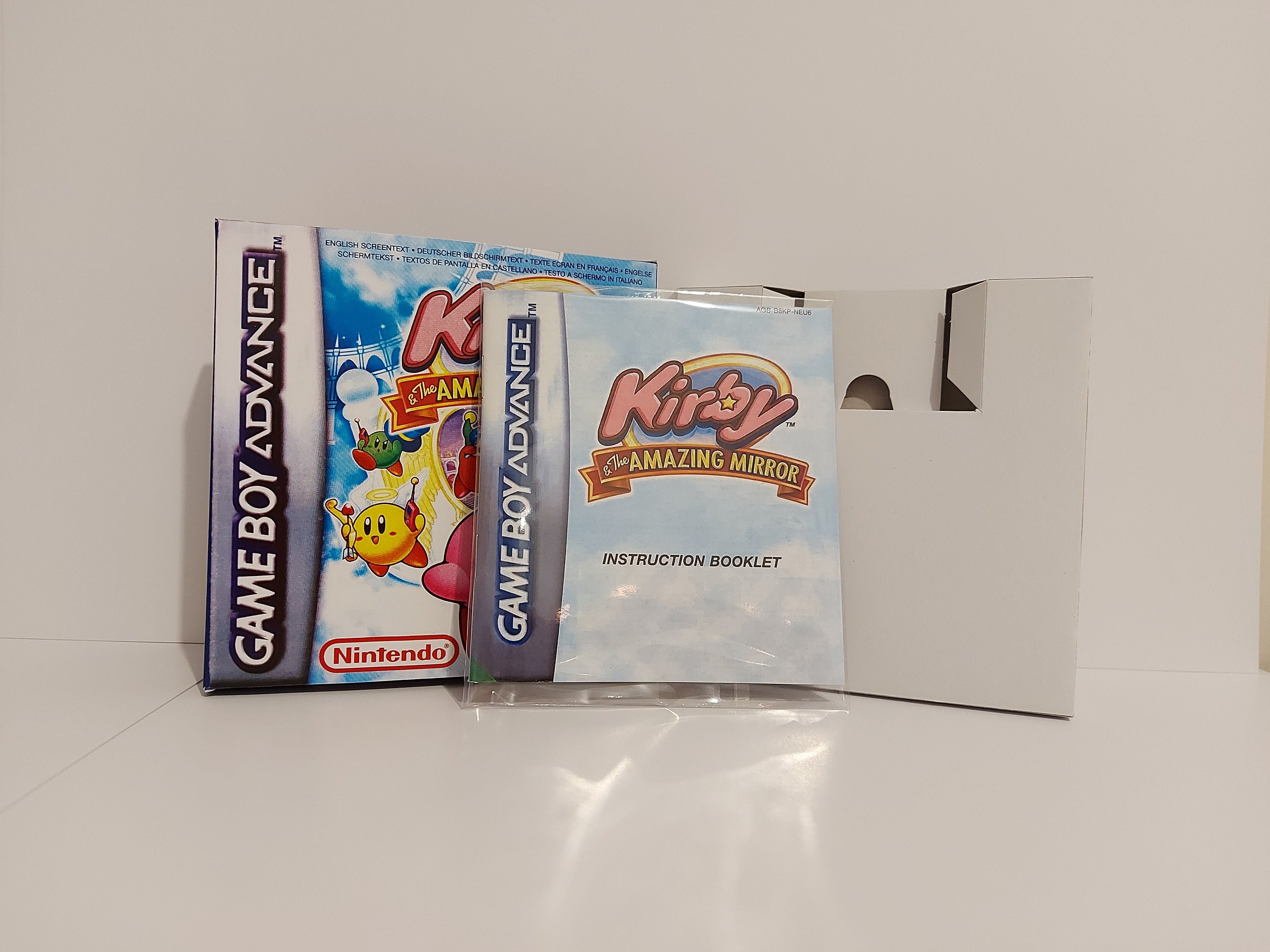 Video Game Print Ads — 'Kirby's Dream Land 2′ [GB] [SPAIN] [MAGAZINE]