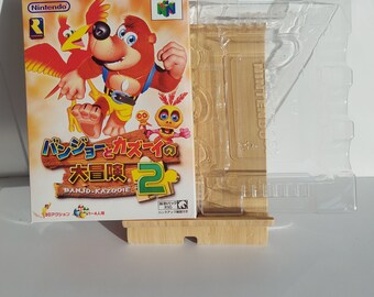 バンジョーとカズーイの大冒険 2 日本語版 N64 ボックスとトレイ