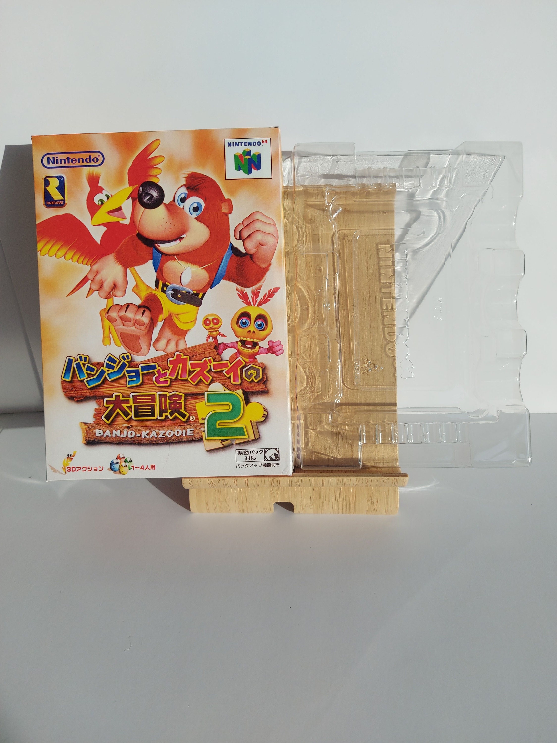 Banjo-Kazooie 2 ( Banjo-Tooie ) with Box and Manual Nintendo [N64 Japanese  ver.]