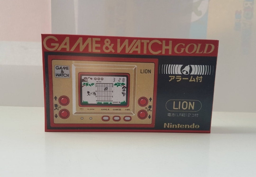 レトロ 液晶ゲーム】ライオン ゲームウォッチ ゲーム＆ウォッチ