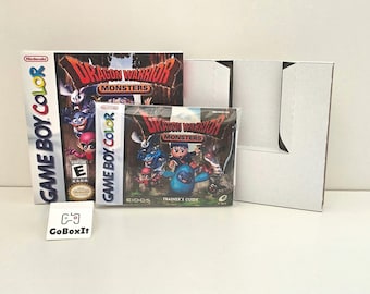 Dragon Warrior Monsters Gameboy Color Box Tray & Manual - NO GAME included