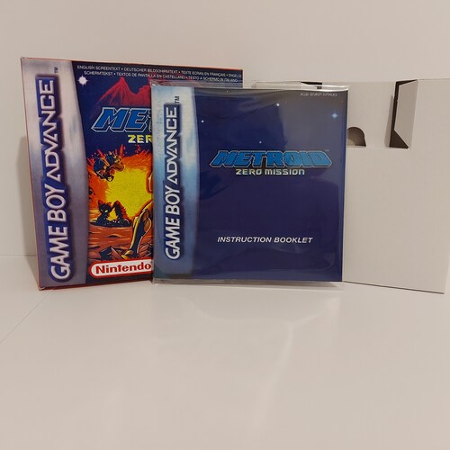 Gameboy Advance Replacement Box Manual & Tray Fire Emblem Etsy