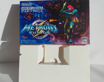 Metroid Fusion Japanese Gameboy Advance Box & Tray - NO GAME