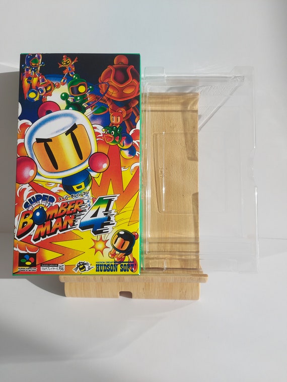 Super Bomberman 4 Super Famicom Box & Tray - NO GAME Included - Etsy