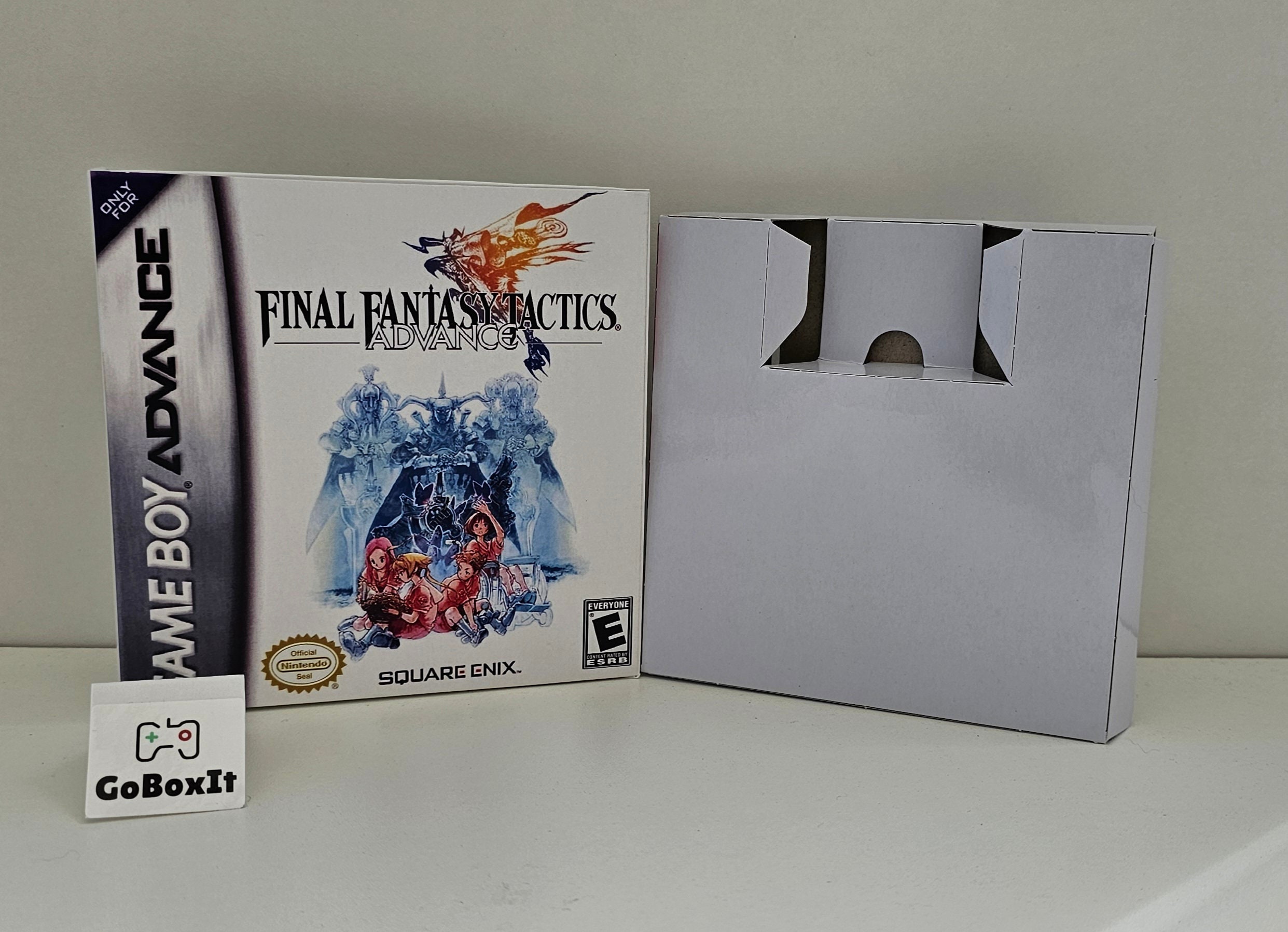Final Fantasy Tactics Advance Gameboy Advance Box, Manual & Tray