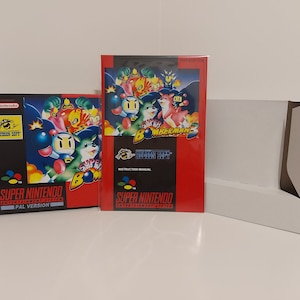 Super Bomberman 3 SNES Doos, handleiding en dienblad GEEN SPEL inbegrepen