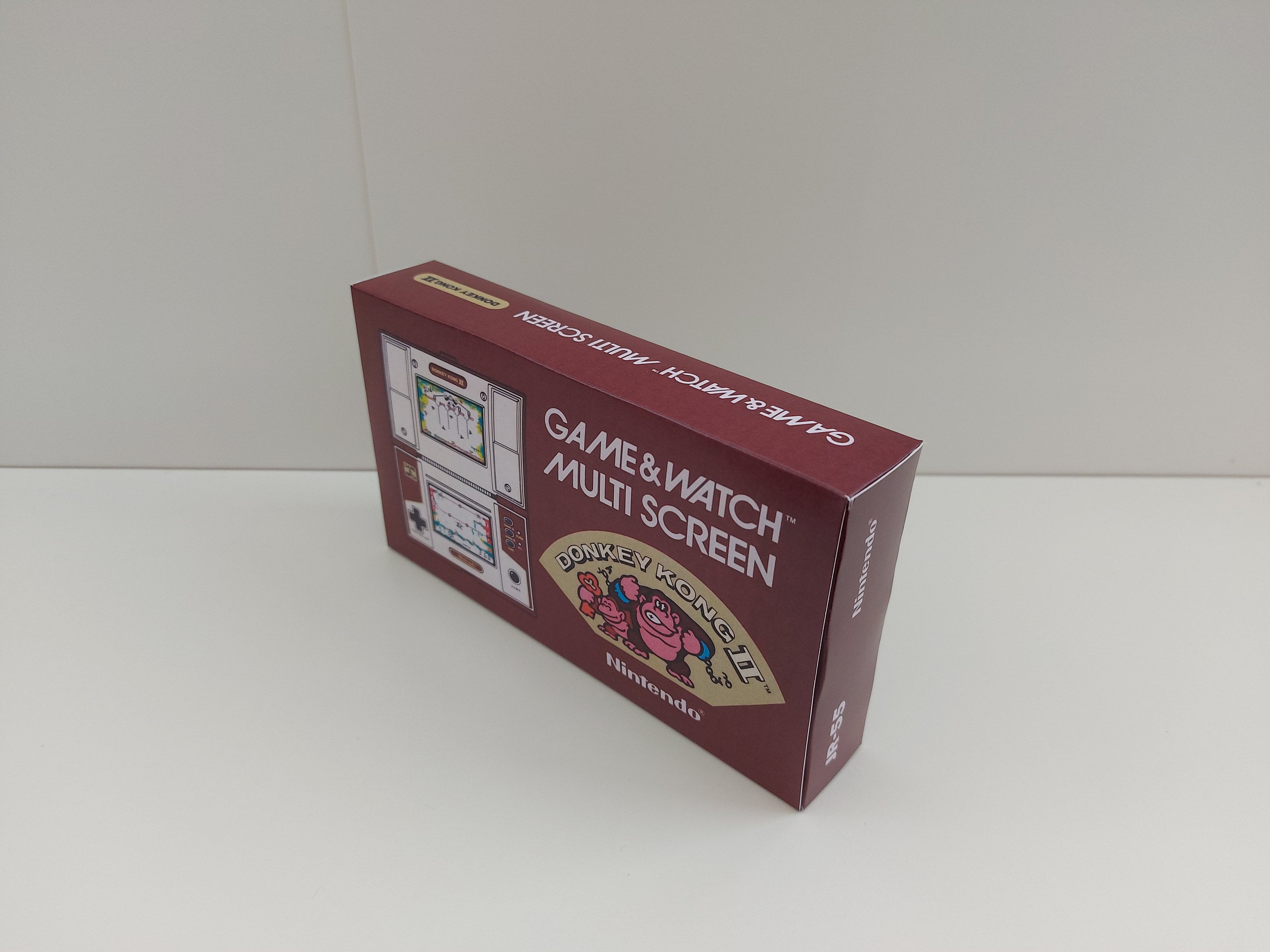 ドンキーコングII GAME&WATCH JR-55 説明書箱付 動作品 第23作】 JR-55 ドンキーコング2 - どこでもGAME&WATCH