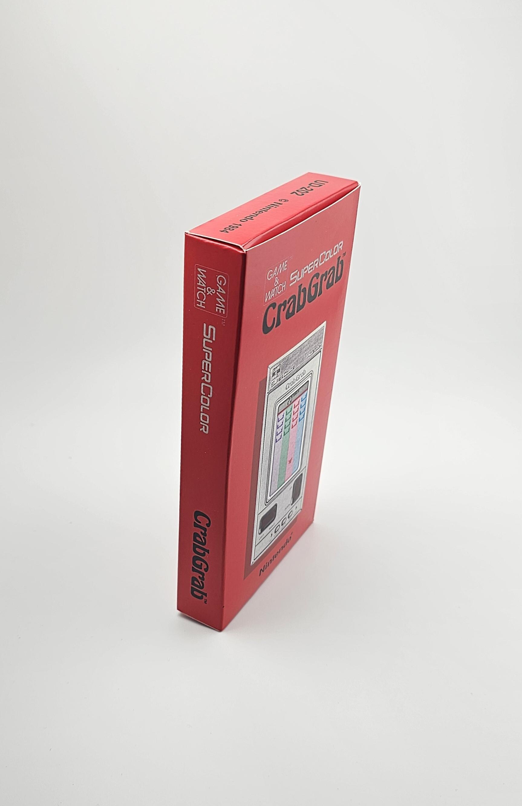 ニンテンドー　ゲームウォッチ　Crab Grab　UD-202 Crab Grab UD-202 ゲーム＆ウォッチ ボックスとマニュアル - ゲームは