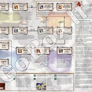 Golden Sun 2 The Lost Age GameBoy Advance Box Manual Map & Tray NO GAME included image 7