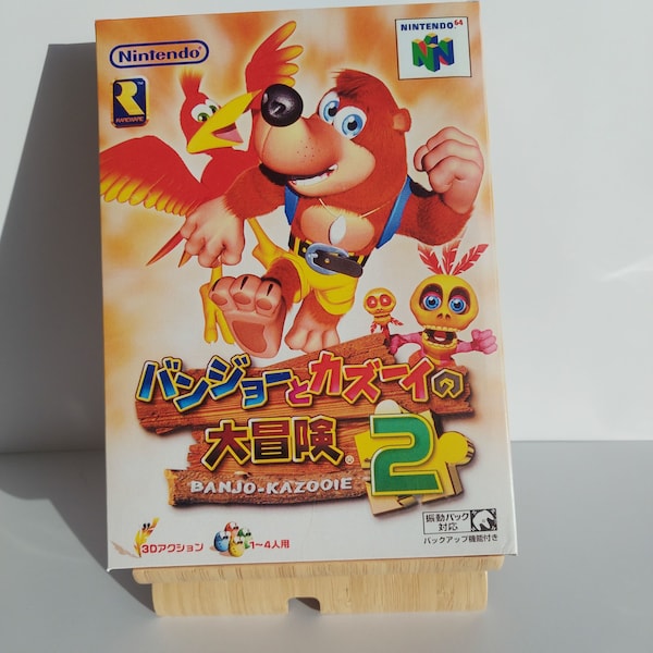 Banjo Kazooie 2 Japanese N64  Box & Tray -  NO GAME included